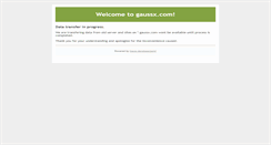 Desktop Screenshot of gaussx.com